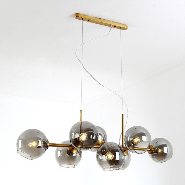 Glass Ball LED Island Pendant Lamp Gabriele™ Spingar.com