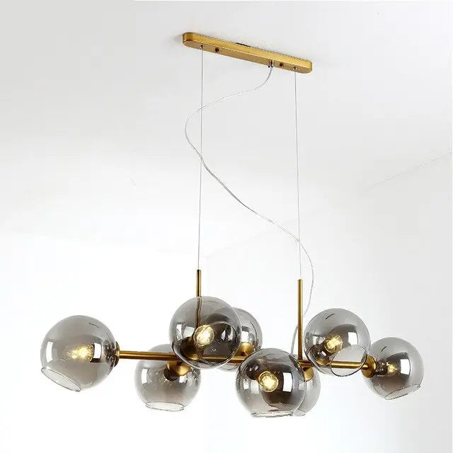 Glass Ball LED Island Pendant Lamp Gabriele™ Spingar.com
