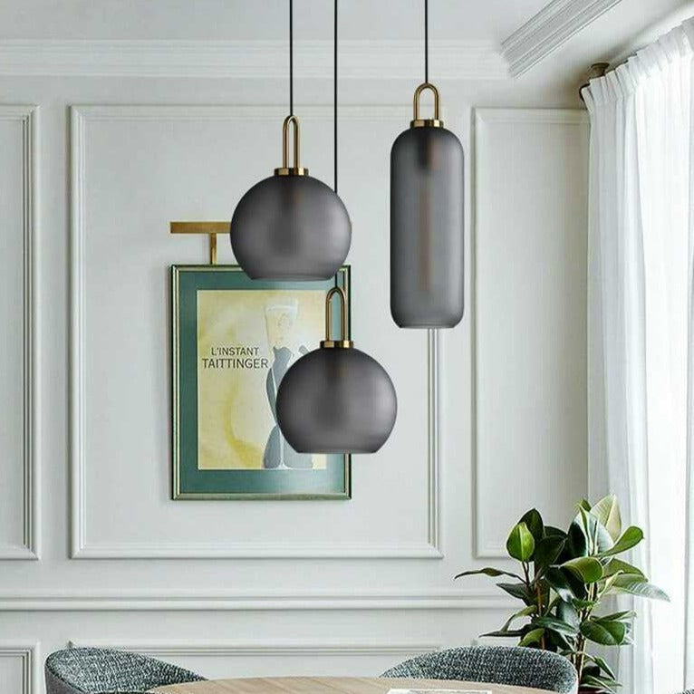 Modern Glass Ball LED Pendant Lamp William™ Spingar.com