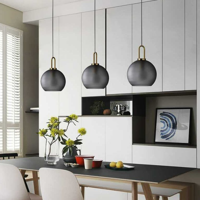 Modern Glass Ball LED Pendant Lamp William™ Spingar.com