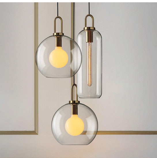 Modern Glass Ball LED Pendant Lamp William™ Spingar.com