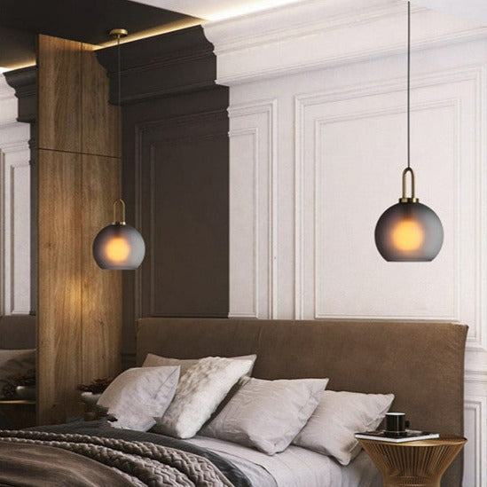 Modern Glass Ball LED Pendant Lamp William™ Spingar.com