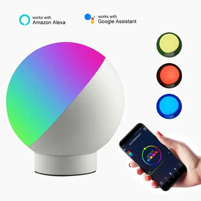 Smart LED RGB Table Lamp Sage™ Spingar.com