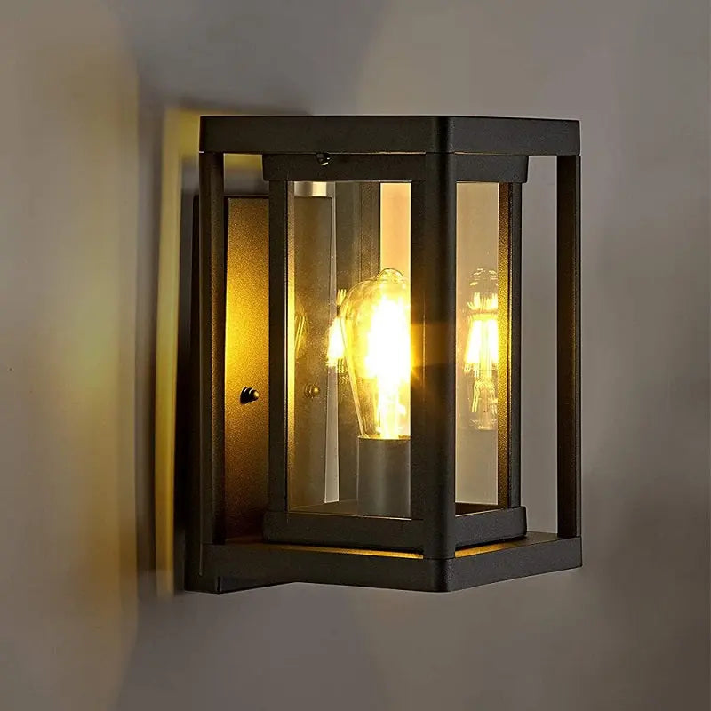 Retro Outdoor LED Wall Lamp (waterproof) SPINGAR.COM