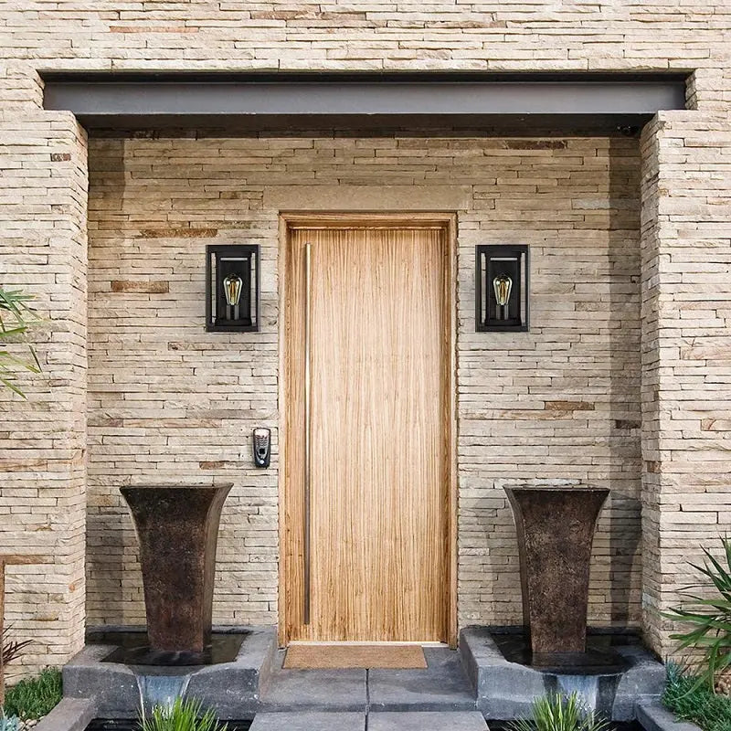 Retro Outdoor LED Wall Lamp (waterproof) SPINGAR.COM