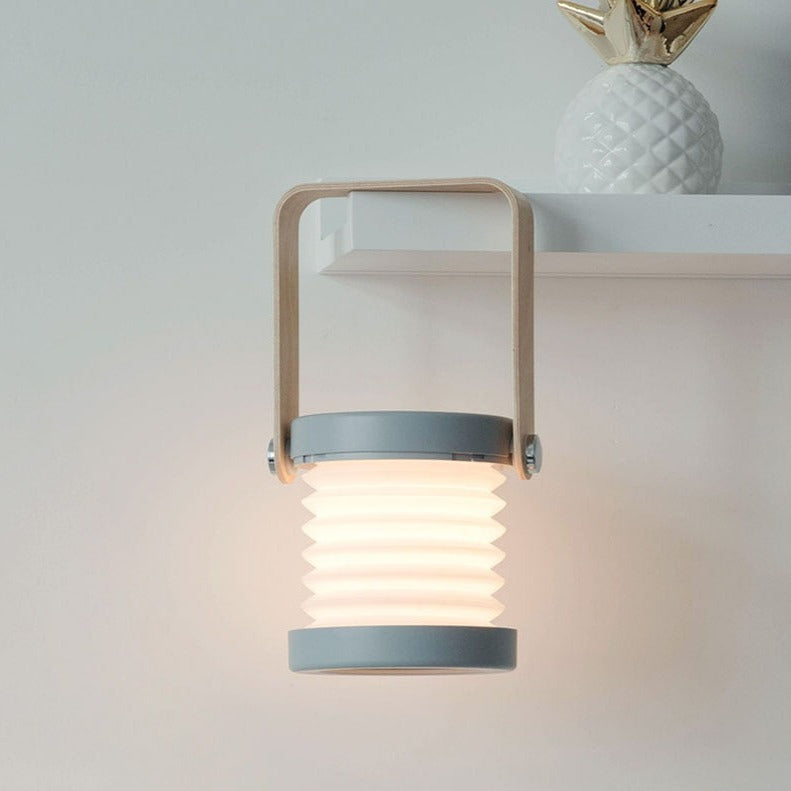 Wood Handle Foldable LED Night Lamp Jules™ Spingar.com