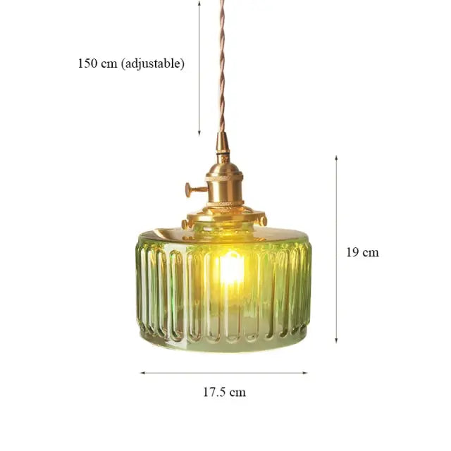Nordic Copper LED Pendant Lamp SPINGAR.COM