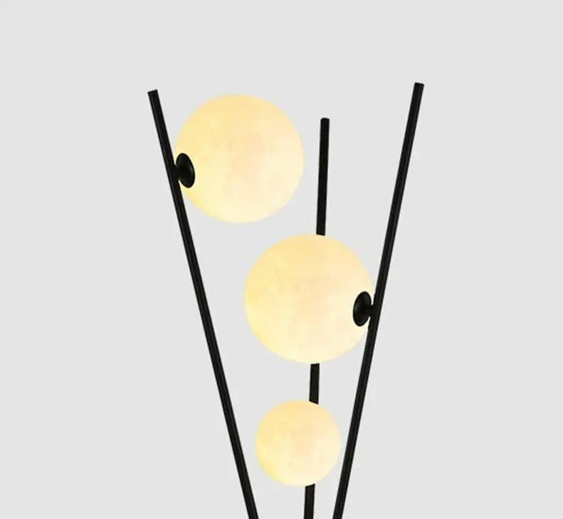 Moon Tripod LED Floor Lamp Nadim SPINGAR.COM