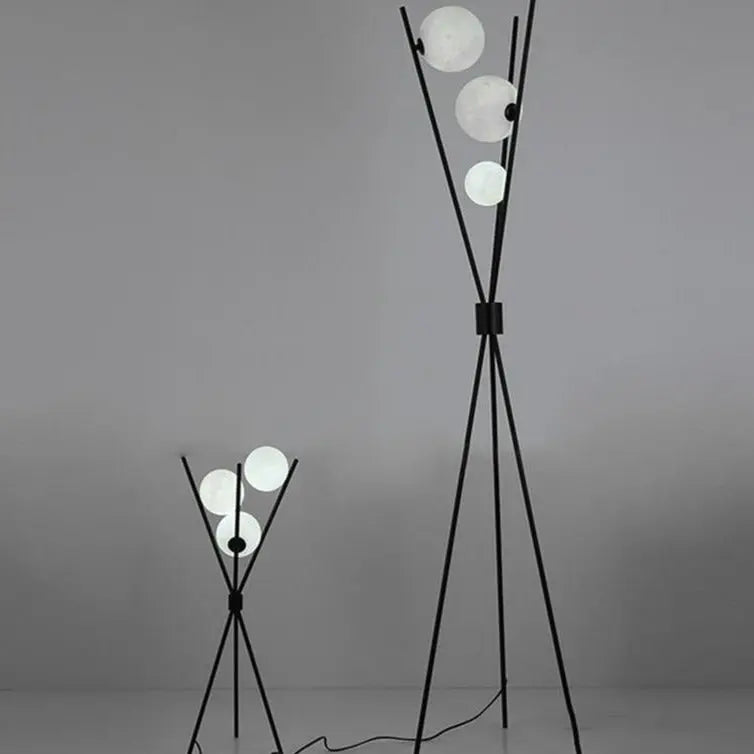 Moon Tripod LED Floor Lamp Nadim SPINGAR.COM