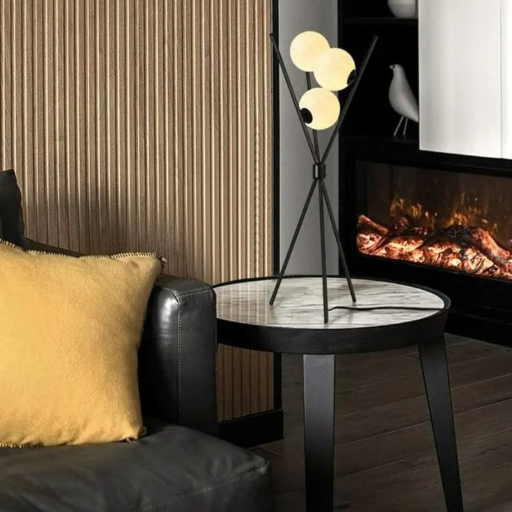 Moon Tripod LED Floor Lamp Nadim SPINGAR.COM