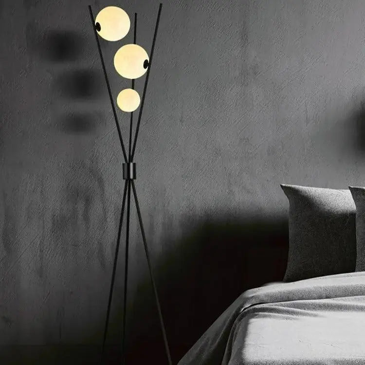 Moon Tripod LED Floor Lamp Nadim SPINGAR.COM