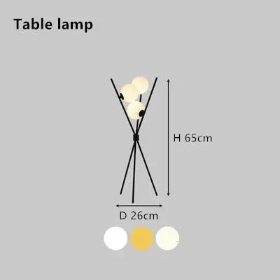 Moon Tripod LED Floor Lamp Nadim SPINGAR.COM