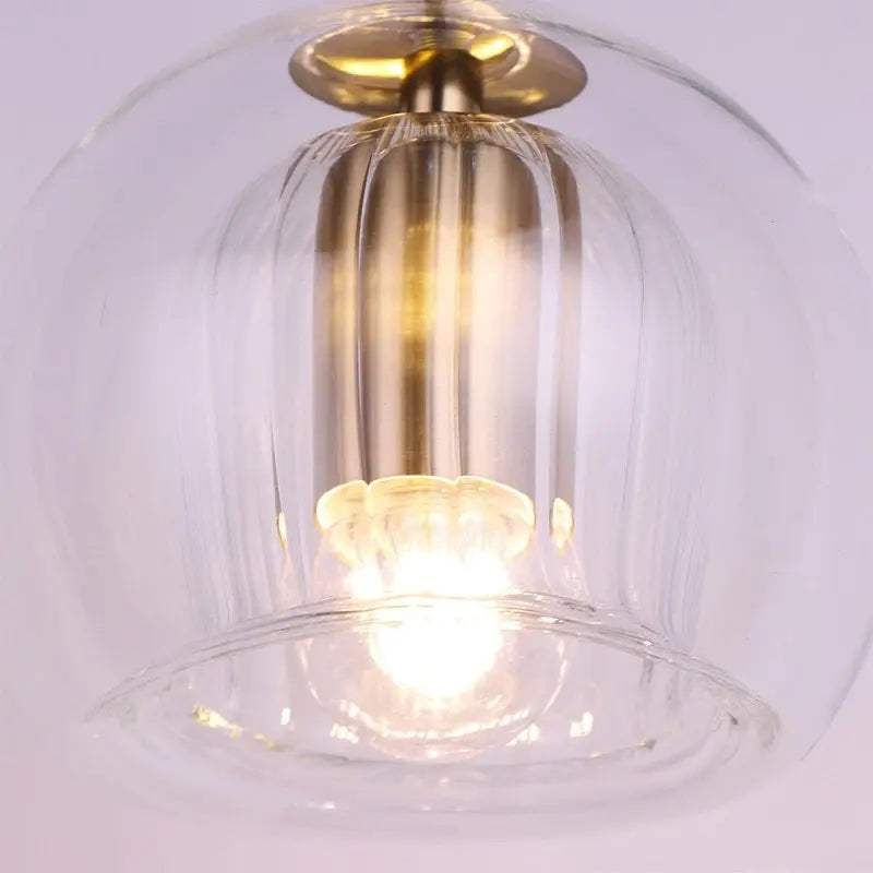 Nordic Glass LED Pendant Lamp Danni SPINGAR.COM
