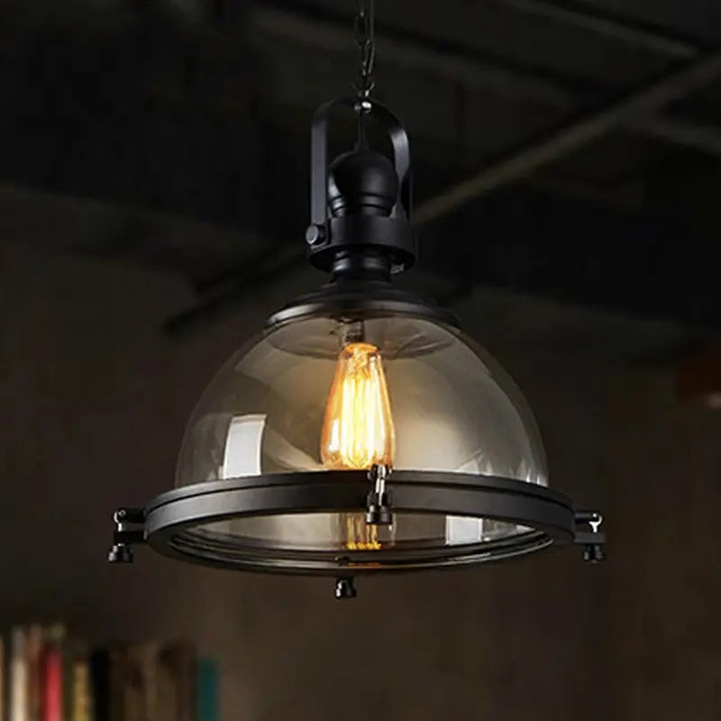 Retro Iron LED Pendant Lamp Jack SPINGAR.COM