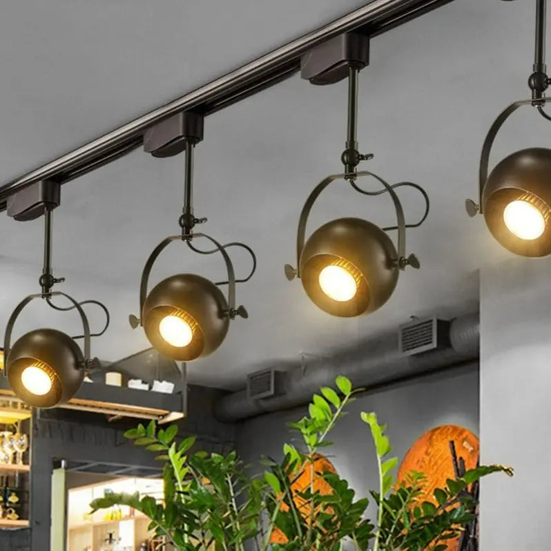 Retro Decorative LED Rail Spotlights SPINGAR.COM