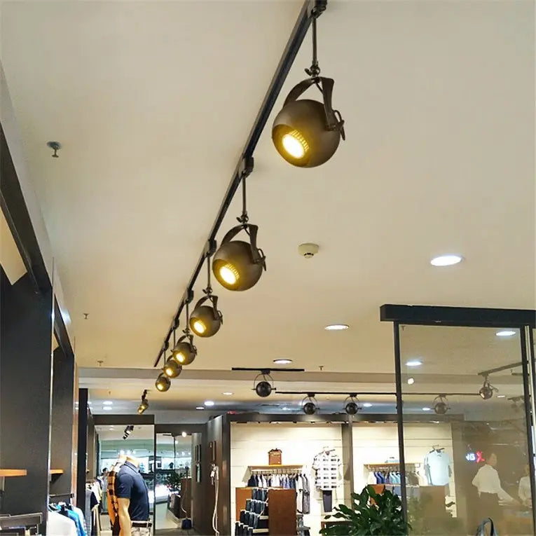 Retro Decorative LED Rail Spotlights SPINGAR.COM