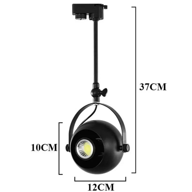Retro Decorative LED Rail Spotlights SPINGAR.COM