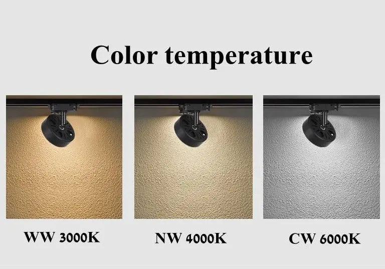 Modern Dimmable LED Rail Spotlight SPINGAR.COM