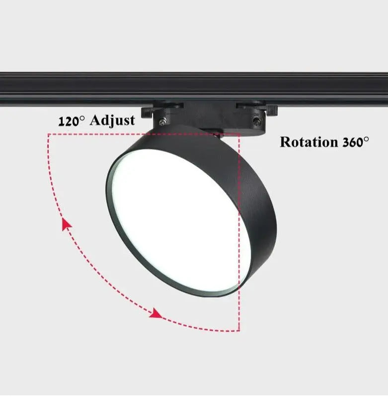 Modern Dimmable LED Rail Spotlight SPINGAR.COM
