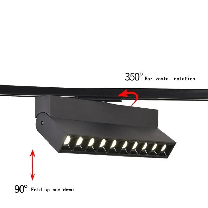 Dimmable LED Rail Spotlight Agnar SPINGAR.COM