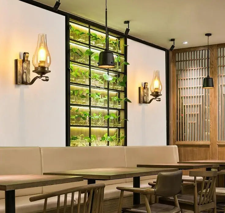 Industrial Vintage LED Wall Sconce Egil SPINGAR.COM