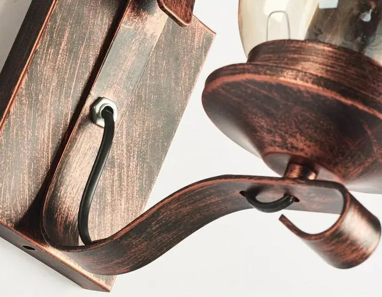 Industrial Vintage LED Wall Sconce Egil SPINGAR.COM