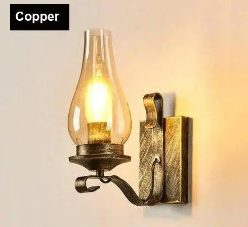 Industrial Vintage LED Wall Sconce Egil SPINGAR.COM