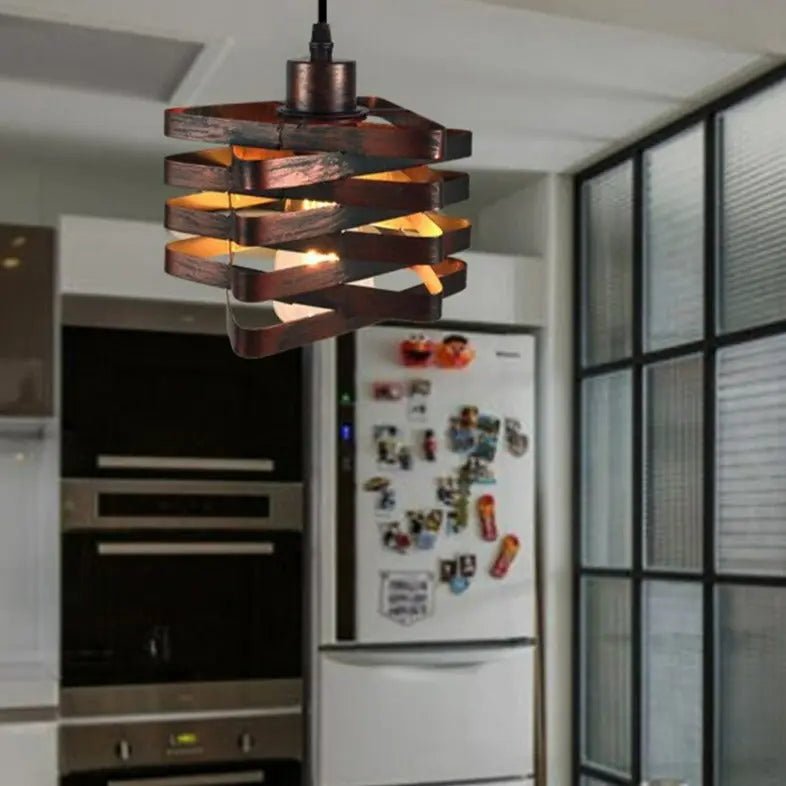 Vintage Retro LED Pendant Lamp Faaiz SPINGAR.COM