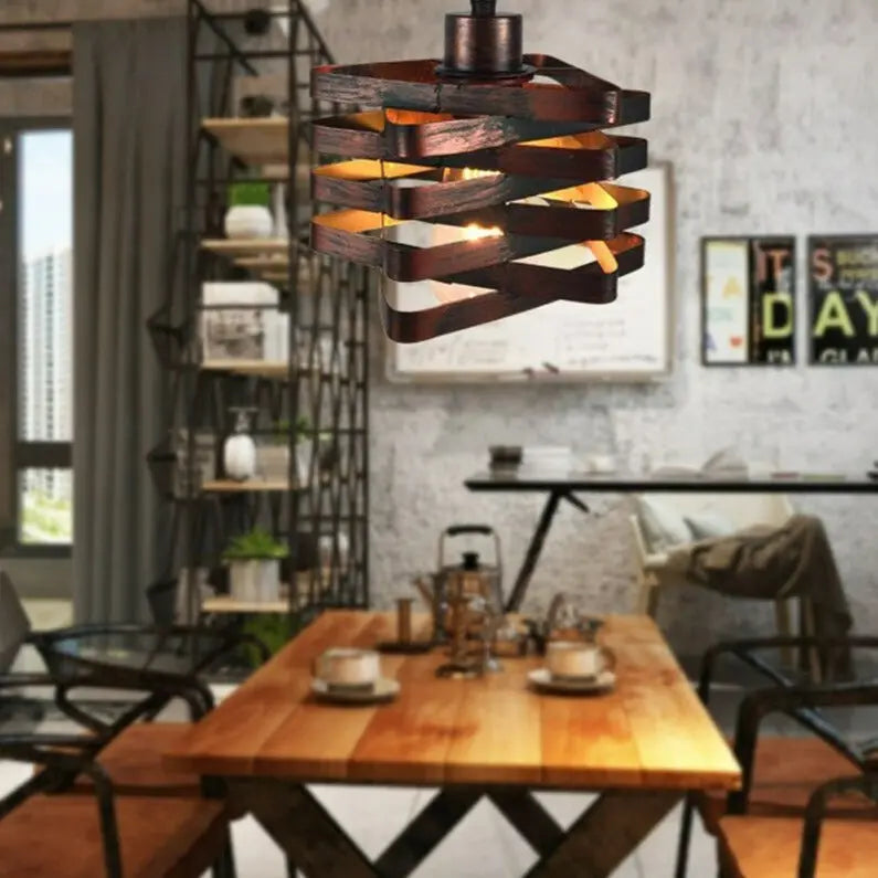 Vintage Retro LED Pendant Lamp Faaiz SPINGAR.COM