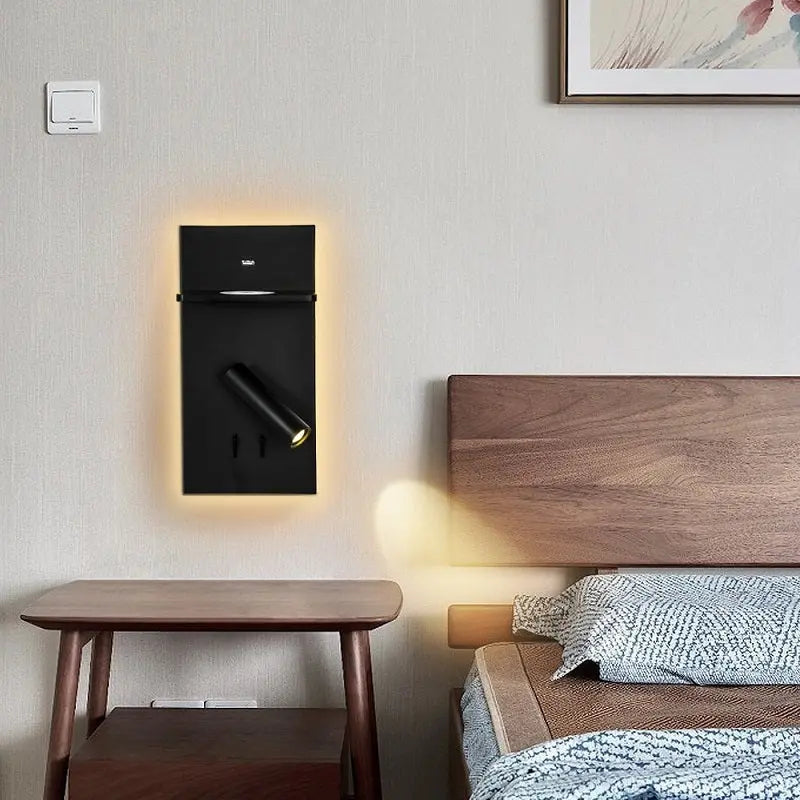 Wireless Charging LED Wall Lamp Idella SPINGAR.COM