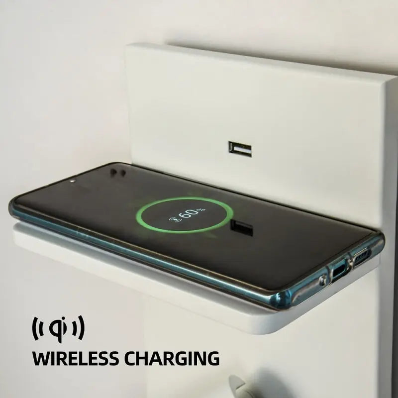 Wireless Charging LED Wall Lamp Idella SPINGAR.COM