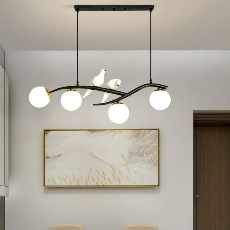 Nordic Bird LED Island Pendant Lamp Paco SPINGAR.COM