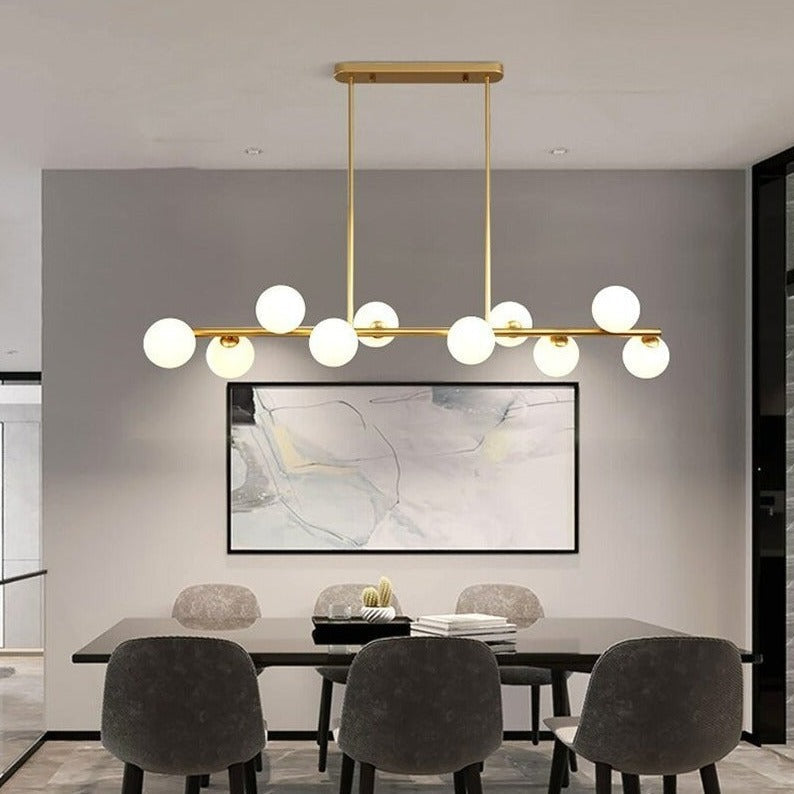 Modern Glass Ball LED Island Pendant lamp Niro™ Spingar.com