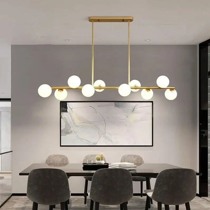 Modern Glass Ball LED Island Pendant lamp Niro™ Spingar.com
