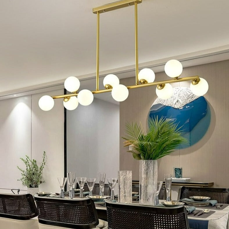 Modern Glass Ball LED Island Pendant lamp Niro™ Spingar.com