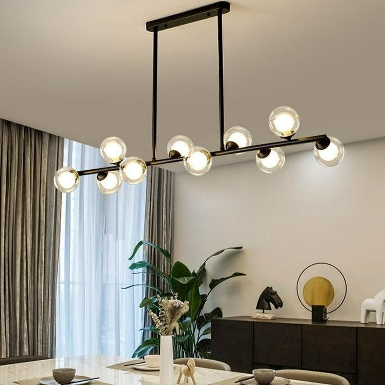 Modern Glass Ball LED Island Pendant lamp Niro™ Spingar.com