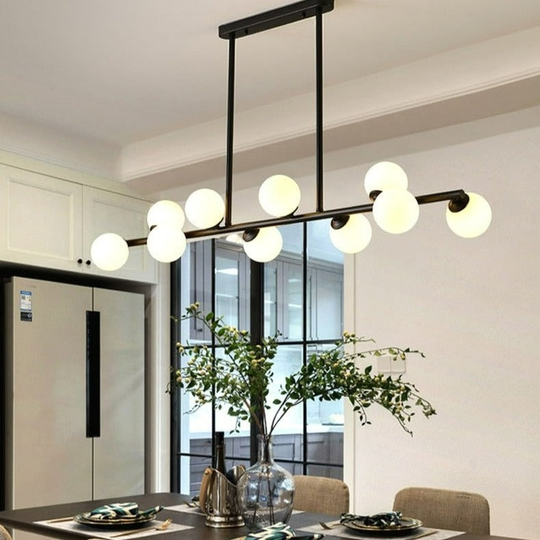 Modern Glass Ball LED Island Pendant lamp Niro™ Spingar.com
