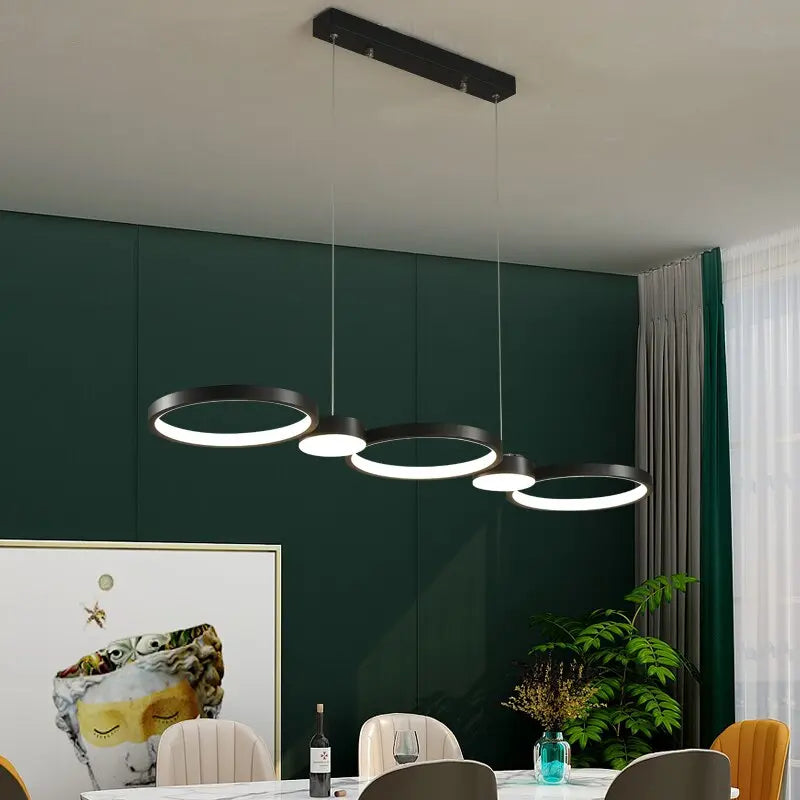 Modern Ring LED Pendant Lamp Talin SPINGAR.COM