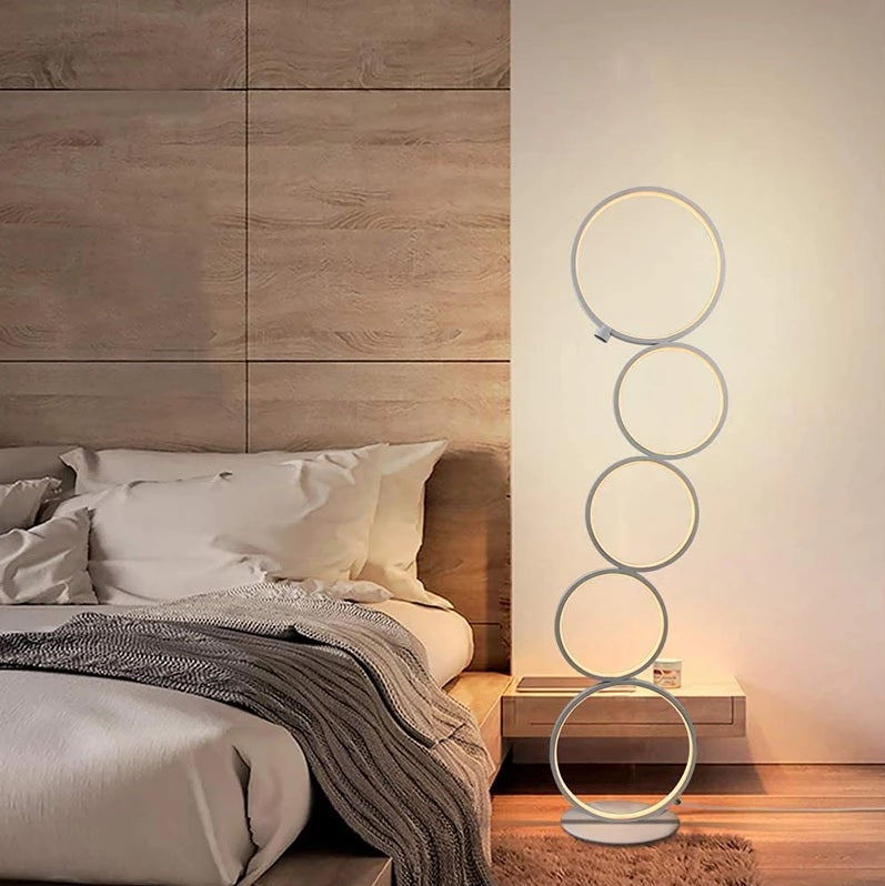 Modern Dimmable LED Touch Ring Lamp Terra™ SPINGAR.COM