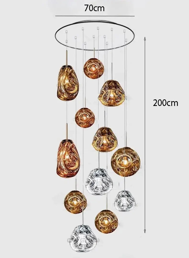Valentina – Contemporary Artistic Dimmable LED Pendant Lamp Lampasa.com