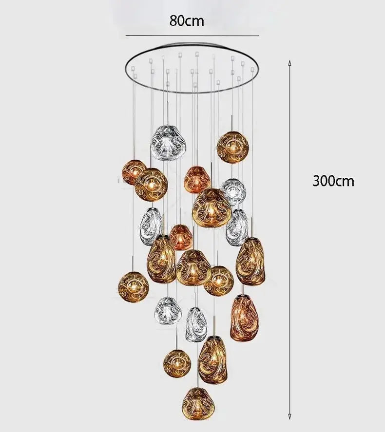 Valentina – Contemporary Artistic Dimmable LED Pendant Lamp Lampasa.com