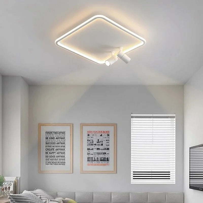 Modern Dimmable LED Ceiling Lamp With Spots Ariana