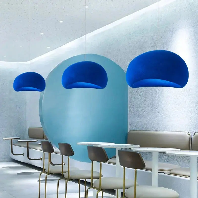 Handmade Colorfull Japanese Wabi Sabi LED Pendant Lamp Sumiko SPINGAR.COM