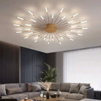 Fan-shaped LED ceiling light Arlo™ Spingar.com