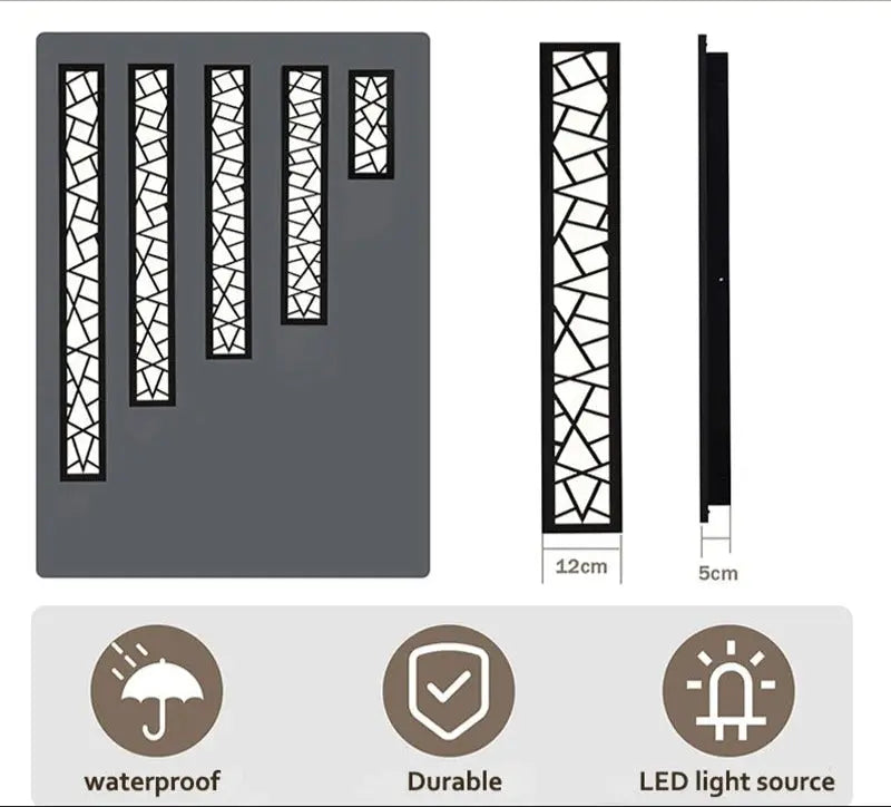 Aldis – Waterproof IP65 Dimmable Outdoor LED Wall Lamp for Flexible Lighting Kozyled
