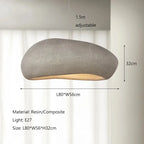 Handmade Retro Wabi-Sabi LED Pendant Lamp Sorano SPINGAR.COM