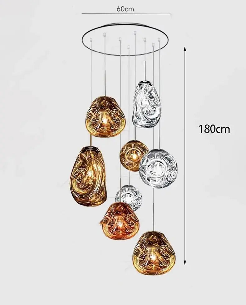 Valentina – Contemporary Artistic Dimmable LED Pendant Lamp Lampasa.com
