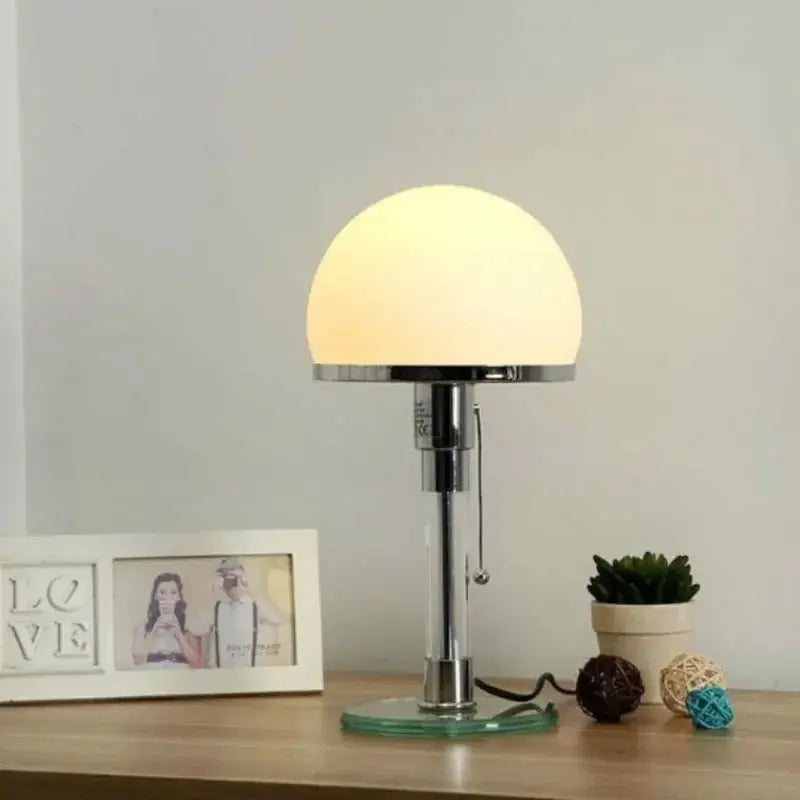 Rakel – Nordic Glass Ball LED Table Lamp for Elegant, Modern Decor Kozyled