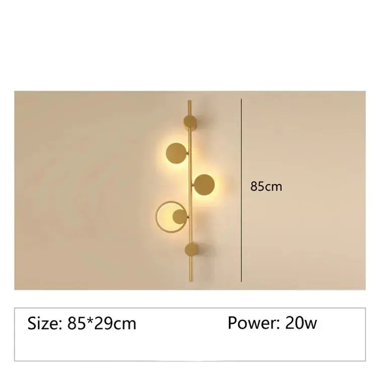 Modern Creative LED Wall Lamp – Siena lampasa.com