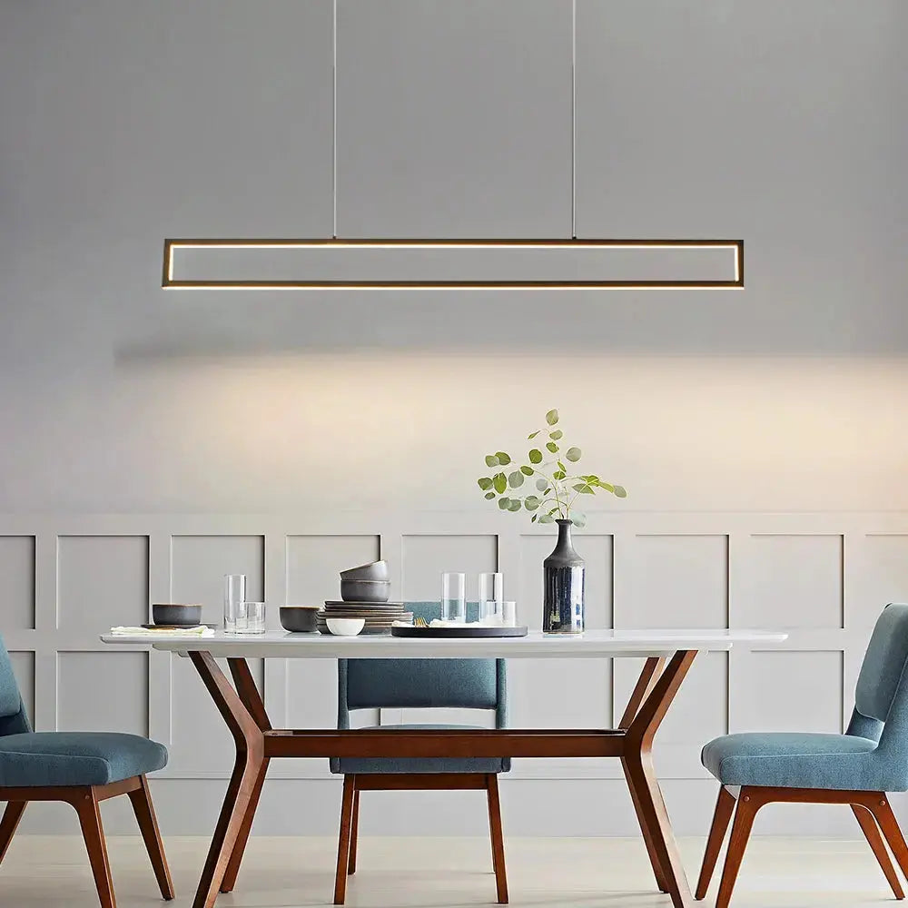 Thyra – Modern Minimalist Square Pendant Lamp for Dining & Bar Spaces Lampasa.com